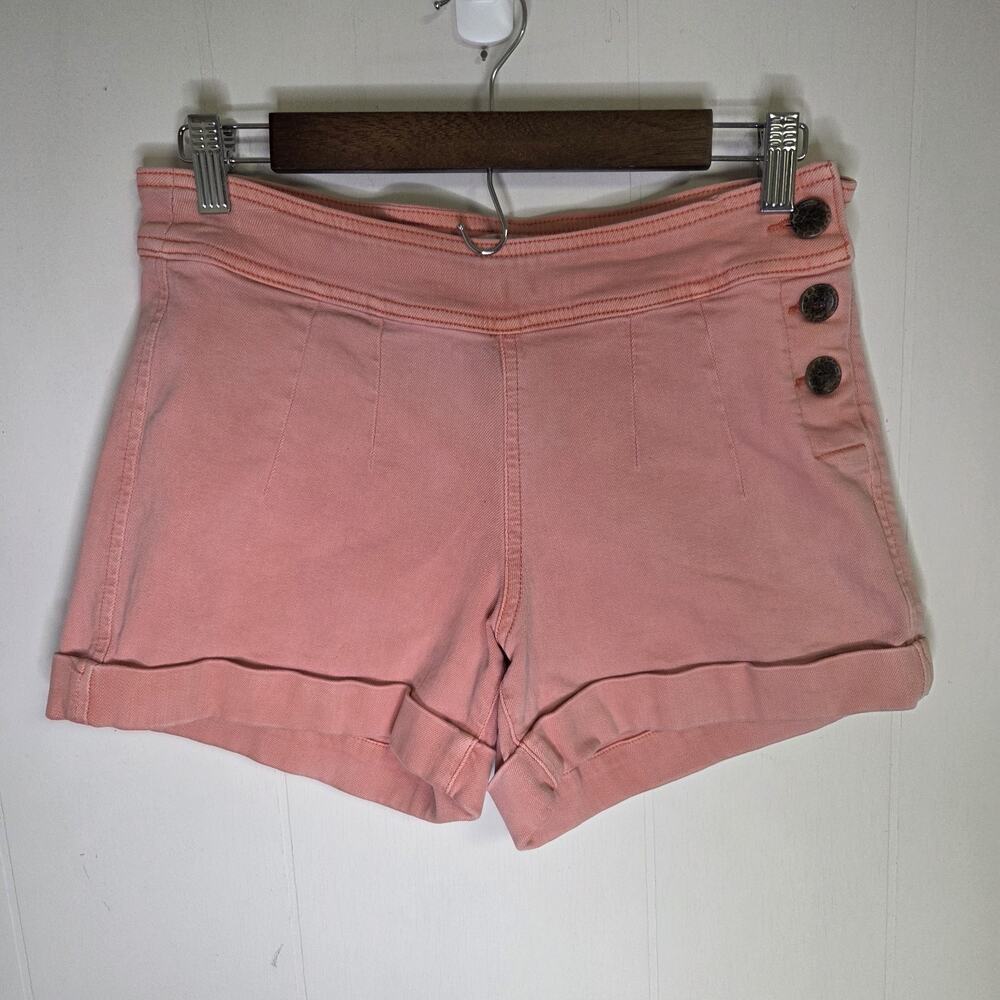 Dear John Womens Grapefruit Pink Shorts 4" Inseam Size 29